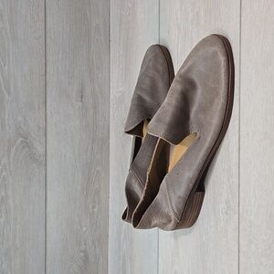 Lucky Brand Women Leather Loafer Slip on shoes sz 10M